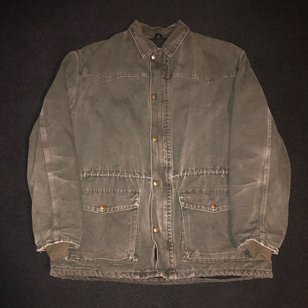Carhartt. C46 MOS. Size XL. Western Wear Style Chore Coat Jacket.